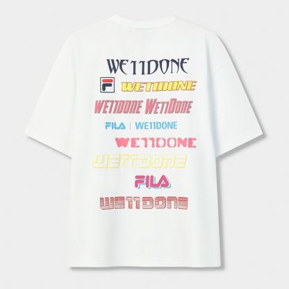 FILA MEN'S X WE11DONE Short Sleeve T-Shirt