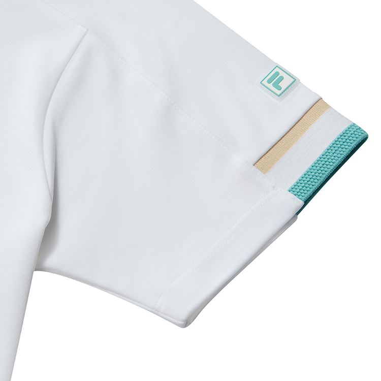 (130 - 170cm) FILA KIDS WHITE LINE Boys Short Sleeve T-Shirt in White