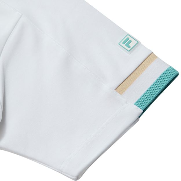 (130 - 170cm) FILA KIDS WHITE LINE Boys Short Sleeve T-Shirt in White