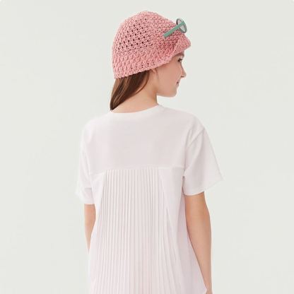 FILA KIDS WHITE LINE Girl's Short Sleeve T-Shirt