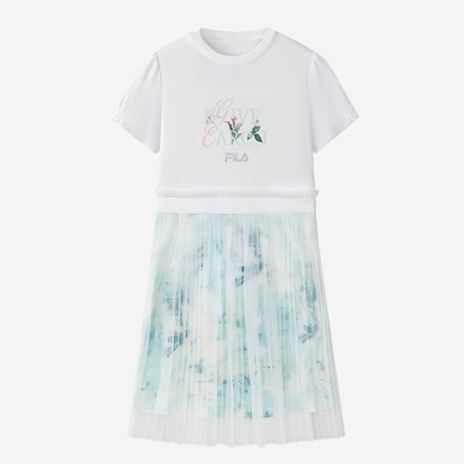 FILA KIDS WHITE LINE Girl's Dress