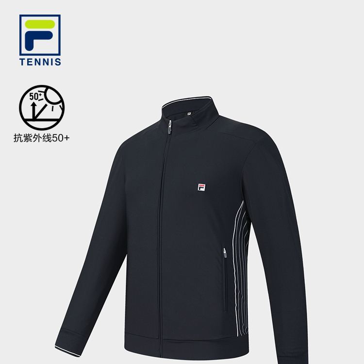 FILA MEN'S TENNIS Knitted Long Sleeve Jacket