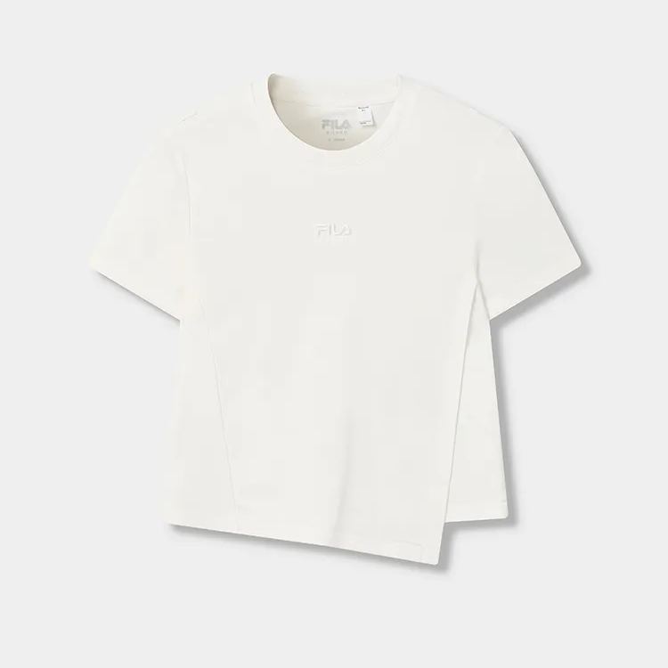 FILA WOMEN'S MILANO Knitted Short Sleeve Top