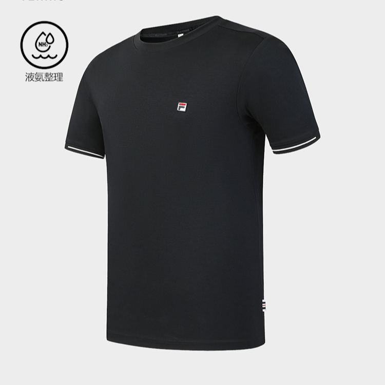 FILA MEN'S TENNIS Knitted Short Sleeve Top