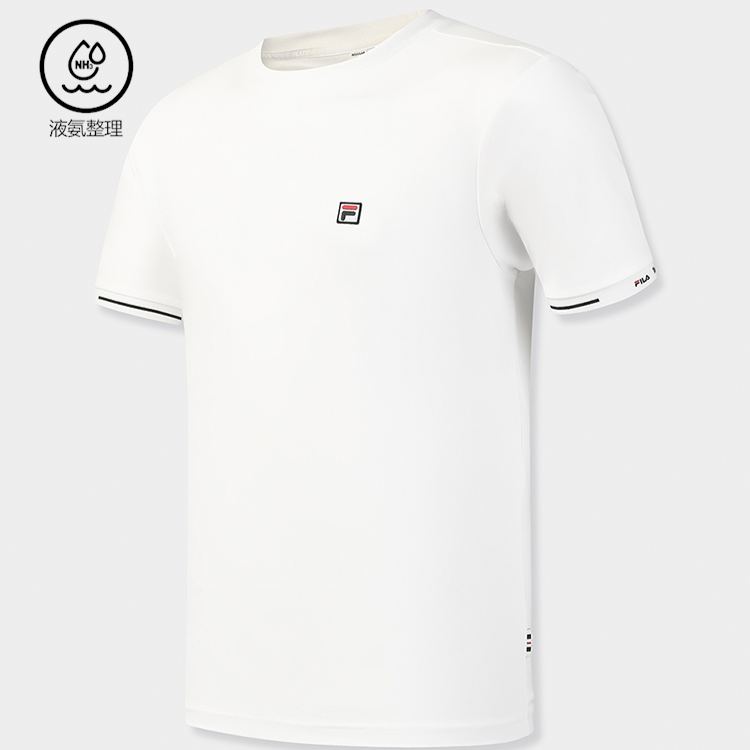 FILA MEN'S TENNIS Knitted Short Sleeve Top
