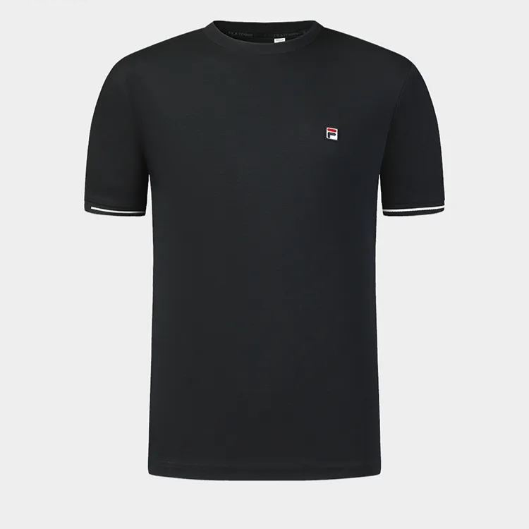 FILA MEN'S TENNIS Knitted Short Sleeve Top