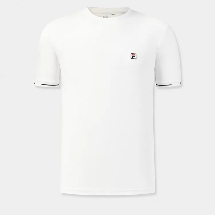 FILA MEN'S TENNIS Knitted Short Sleeve Top