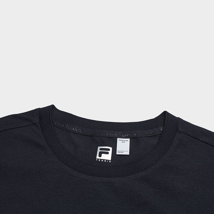 FILA MEN'S TENNIS Knitted Short Sleeve Top