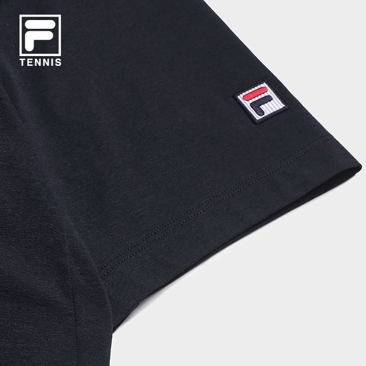 FILA MEN'S TENNIS Knitted Short Sleeve Top