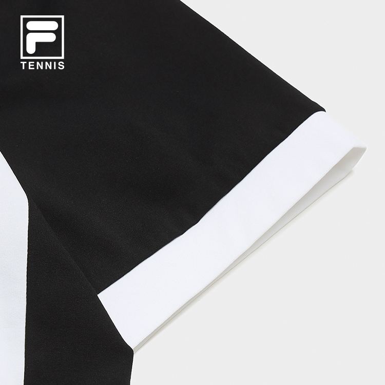 FILA MEN'S TENNIS Knitted Short Sleeve Polo Shirt