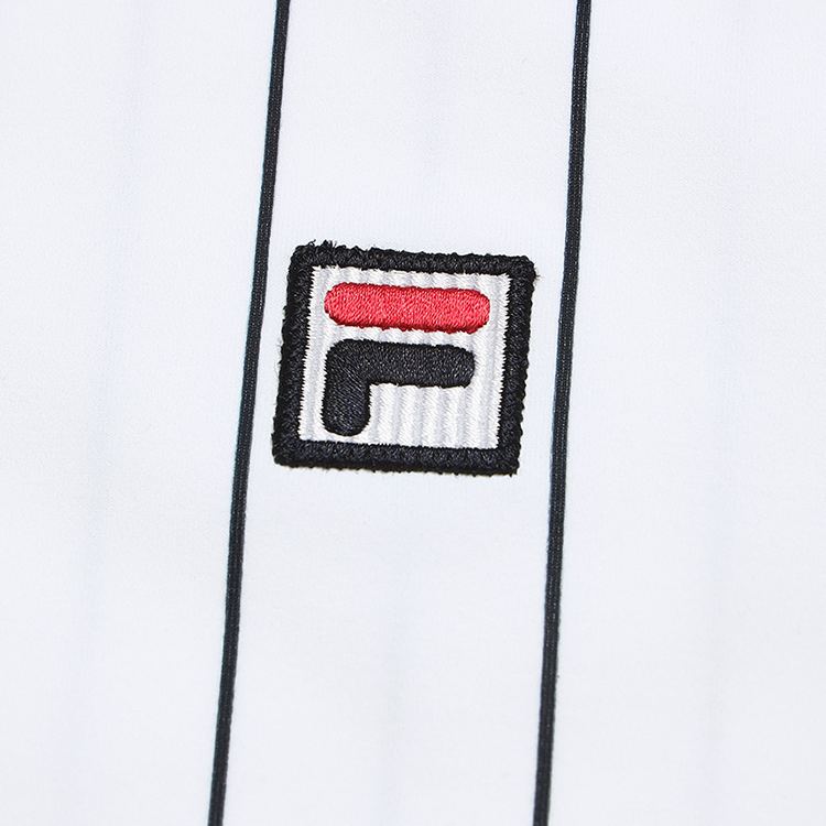 FILA MEN'S TENNIS Knitted Short Sleeve Polo Shirt