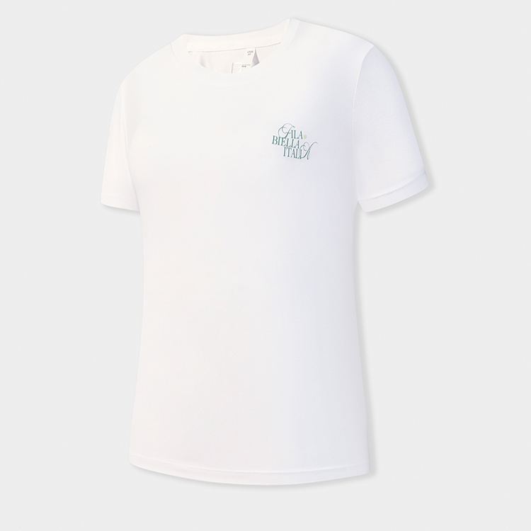 FILA WOMEN'S TENNIS Knitted Short Sleeve Top