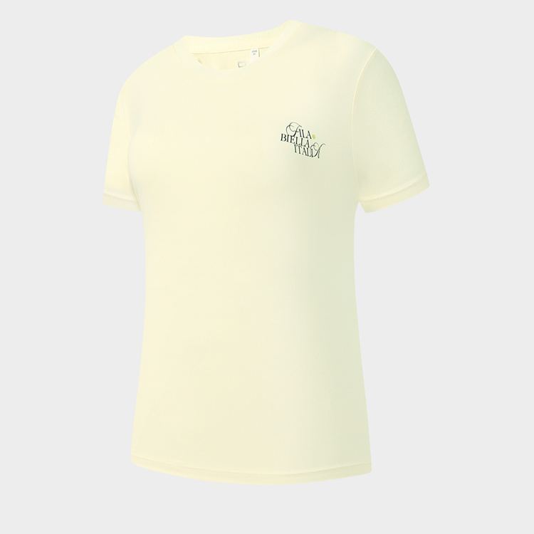 FILA WOMEN'S TENNIS Knitted Short Sleeve Top