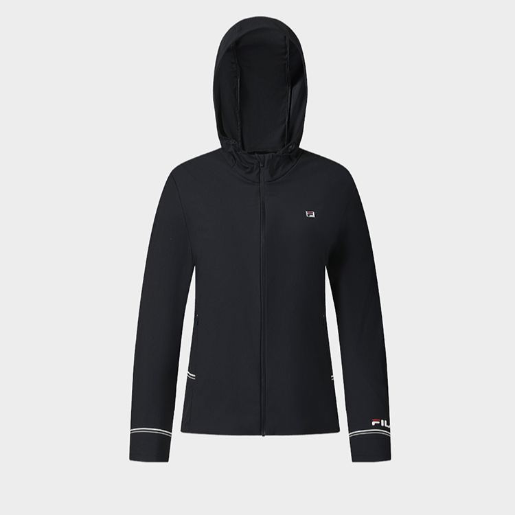 FILA CORE ATHLETICS TENNIS BOUNCY COURT Women Knit Top (Navy)
