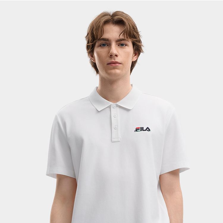 [Copy]FILA CORE Men's TENNIS Short Sleeve Polo in Dark Blue