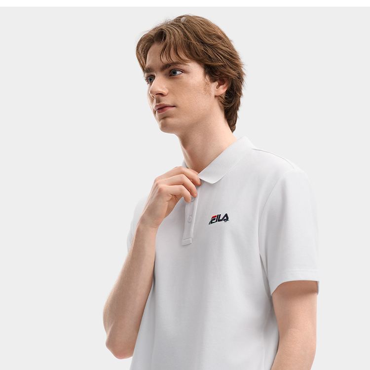 [Copy]FILA CORE Men's TENNIS Short Sleeve Polo in Dark Blue