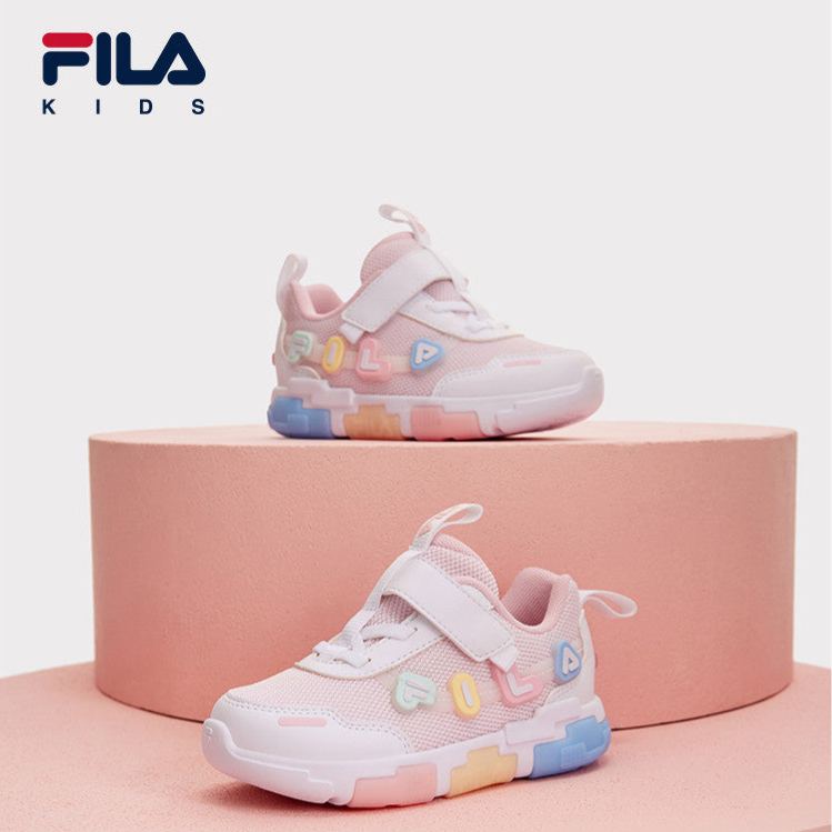 FILA KIDS PIXEL Girl's Light-up Shoes in Pink