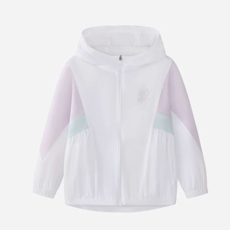 FILA KIDS Girl's TENNIS Woven Jacket WHITE