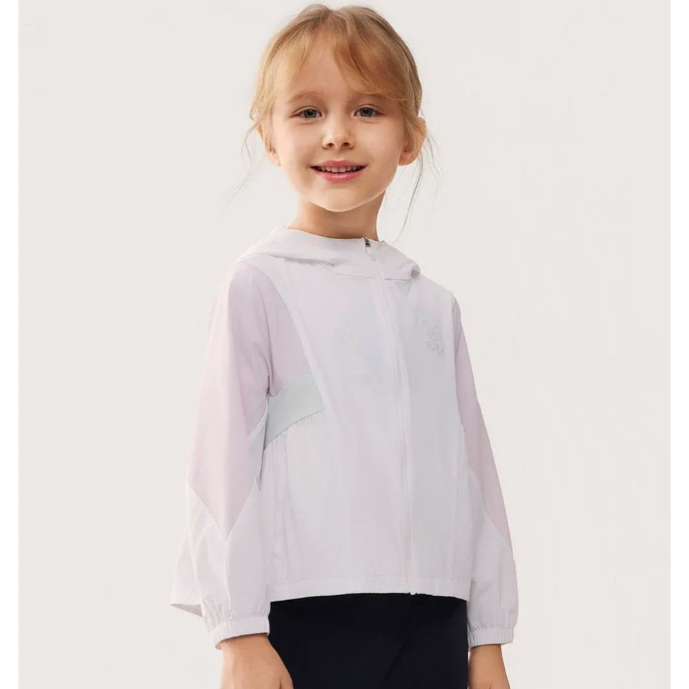 FILA KIDS Girl's TENNIS Woven Jacket WHITE