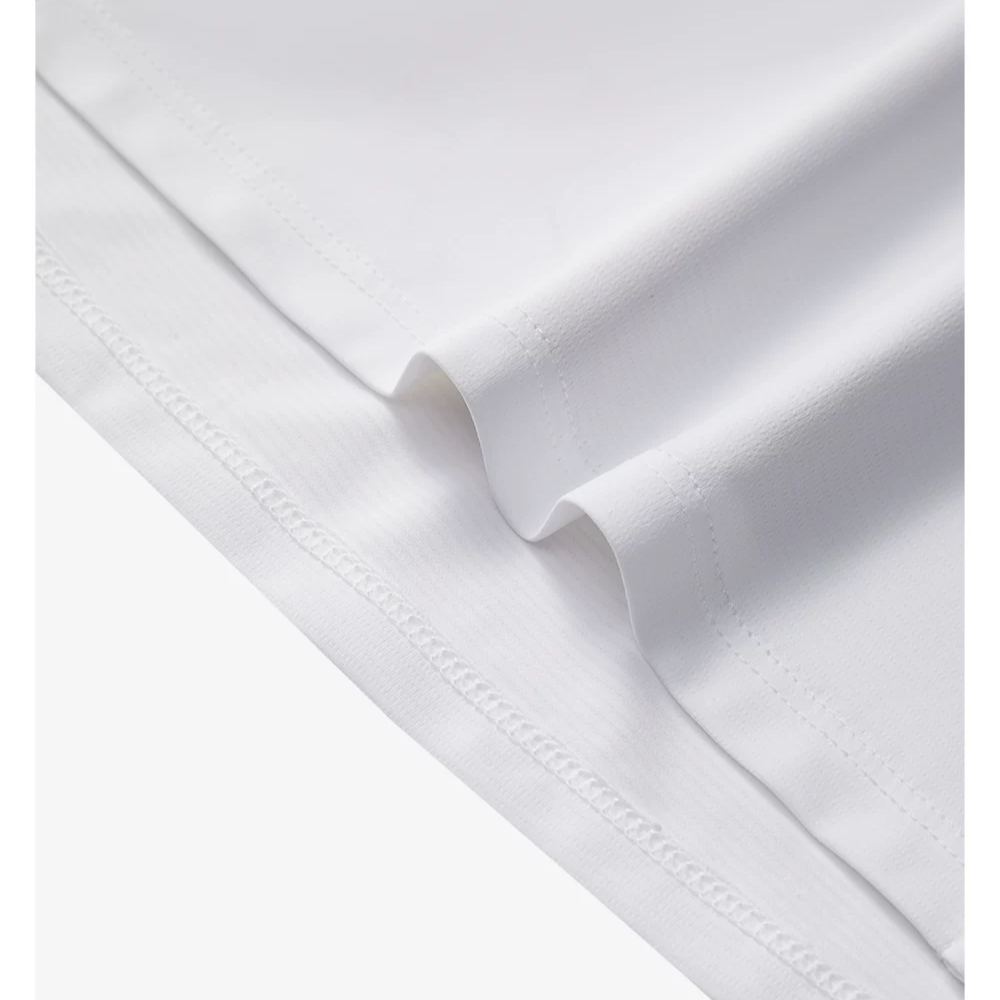 FILA KIDS Girl's TENNIS Knitted Short Sleeve Top WHITE