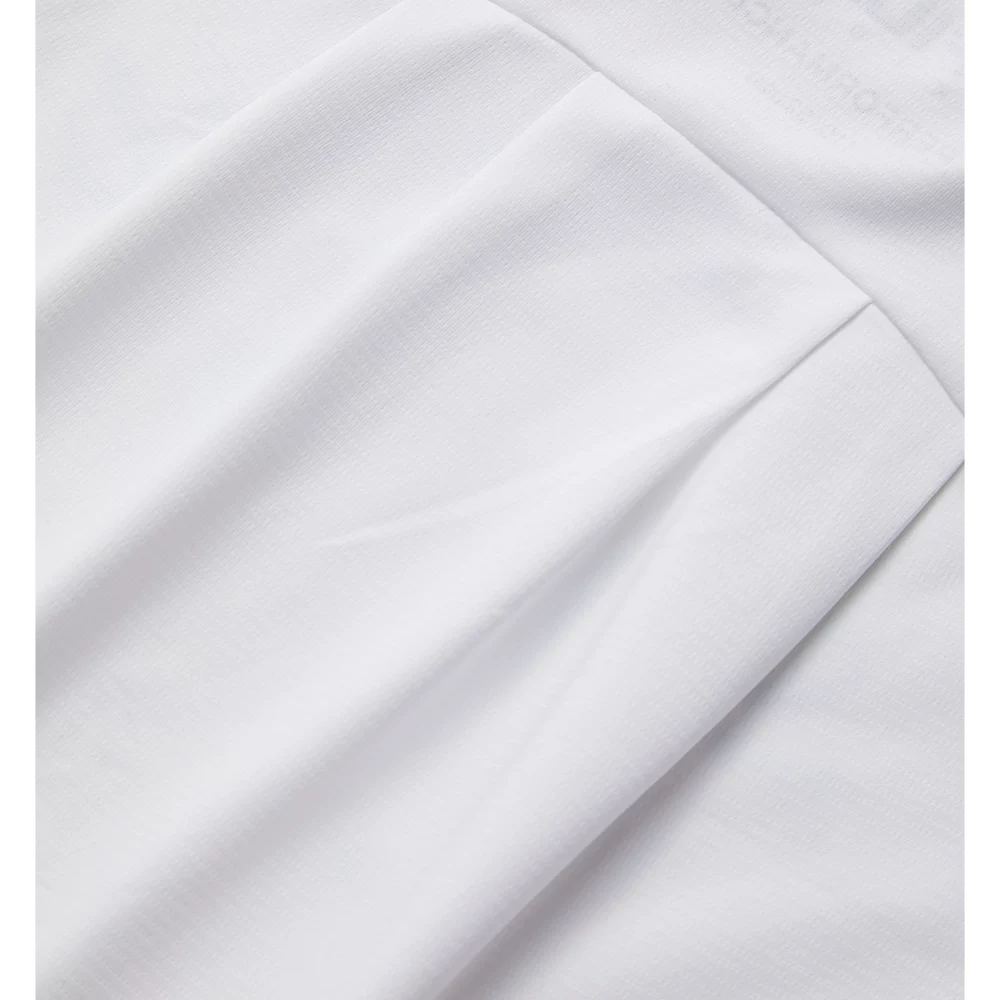 FILA KIDS Girl's TENNIS Knitted Short Sleeve Top WHITE