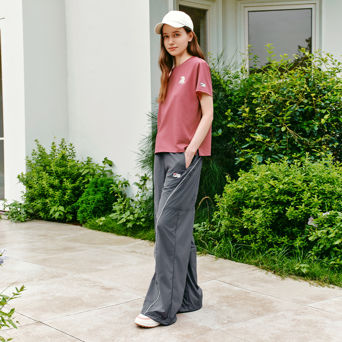 FILA X MOONGE WOMEN'S Woven Pants