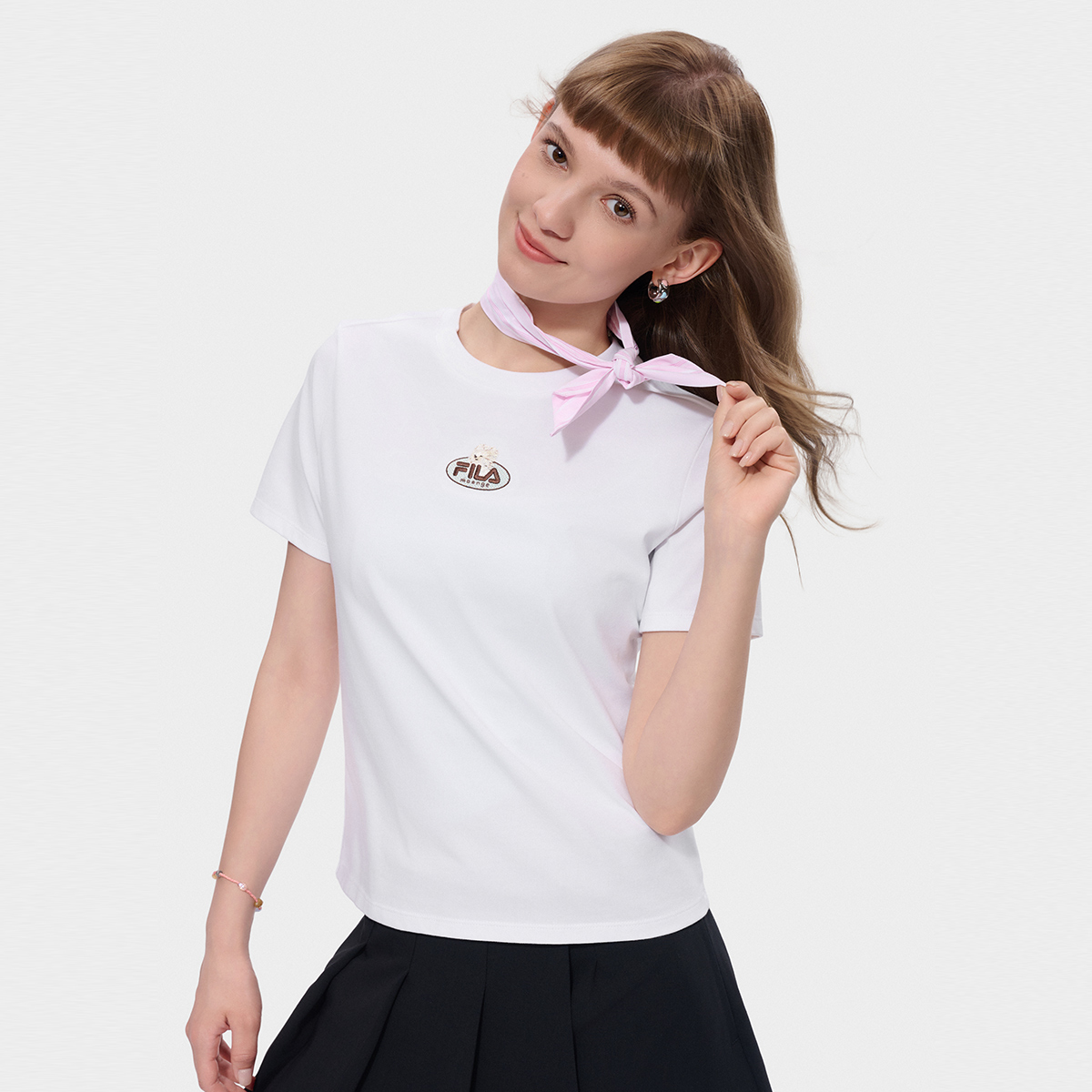 FILA X MOONGE WOMEN'S Knit T-Shirt