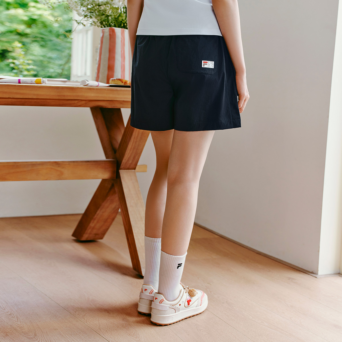 FILA X MOONGE WOMEN'S Woven Shorts