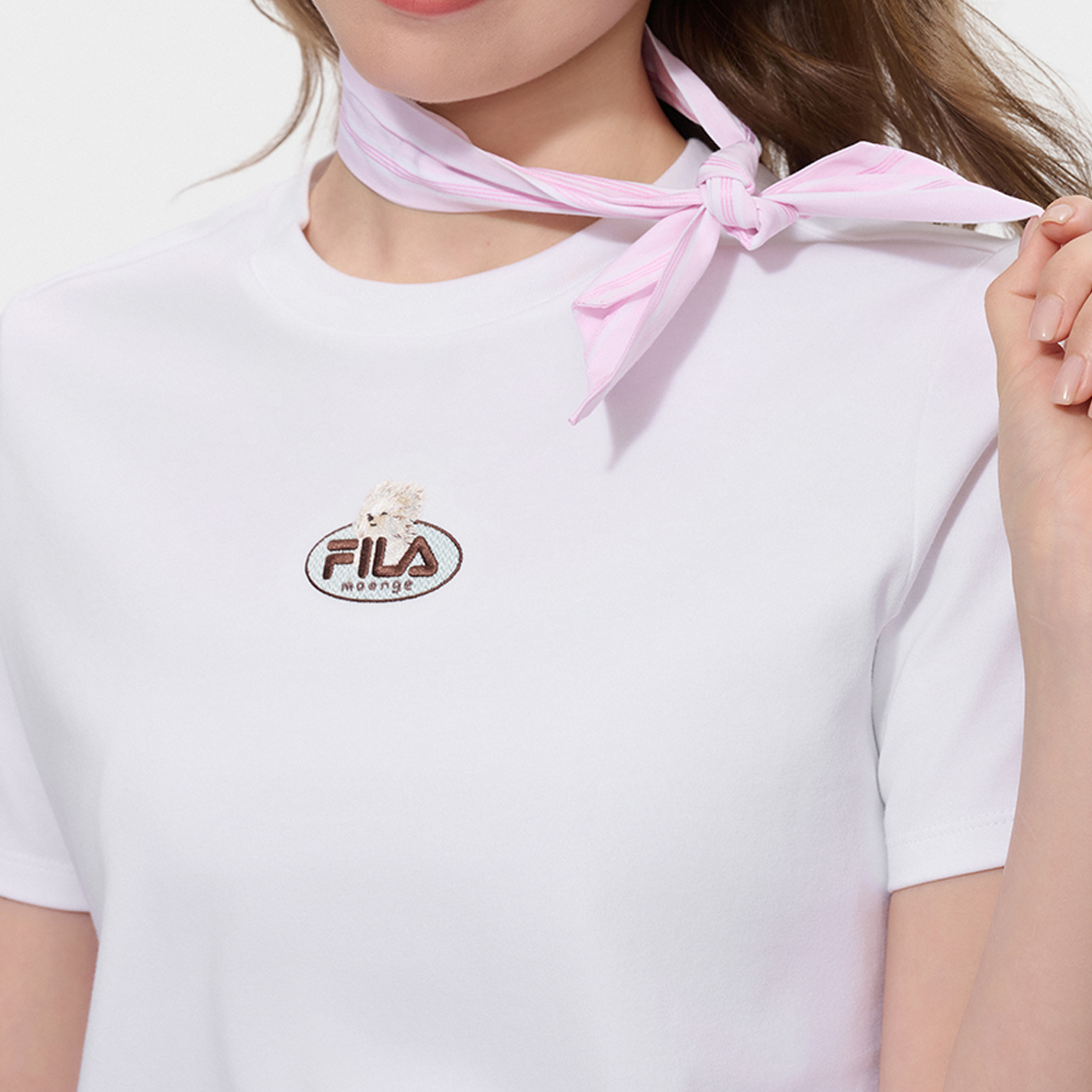 FILA X MOONGE WOMEN'S Knit T-Shirt