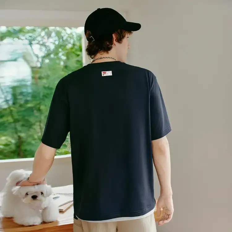 FILA X MOONGE UNISEX Knit T-Shirt