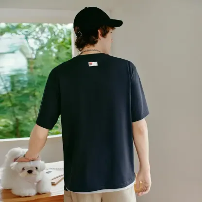 FILA X MOONGE UNISEX Knit T-Shirt