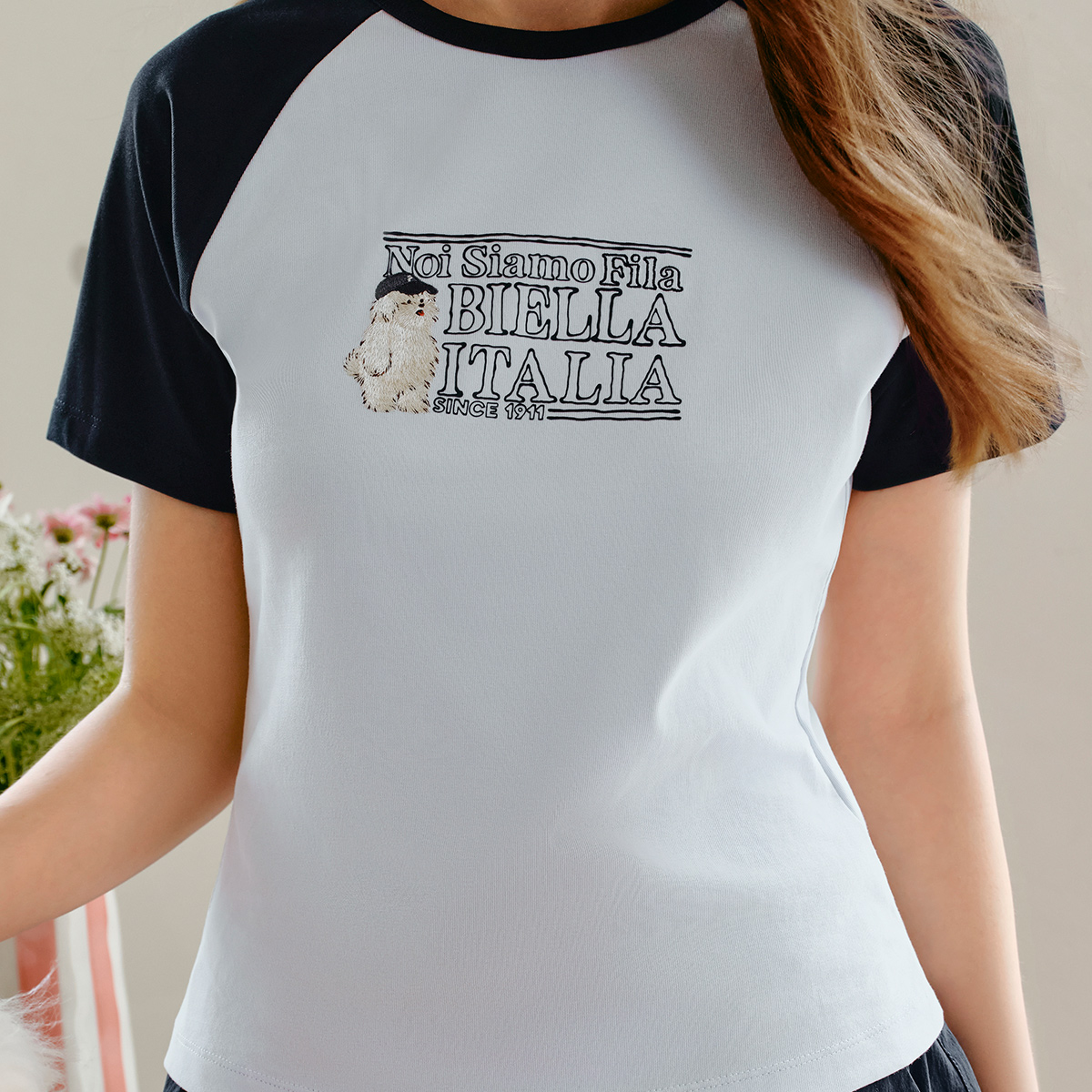 FILA X MOONGE WOMEN'S Knit T-Shirt