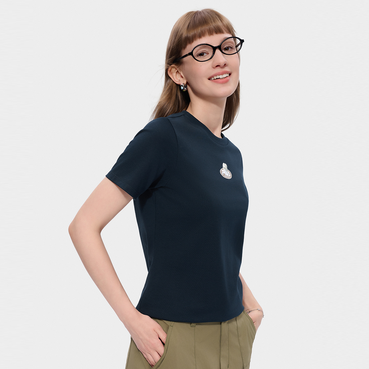 FILA X MOONGE WOMEN'S Knit T-Shirt