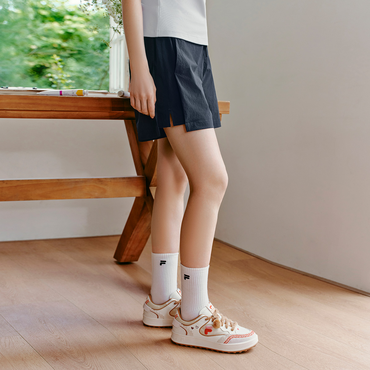FILA X MOONGE WOMEN'S Woven Shorts