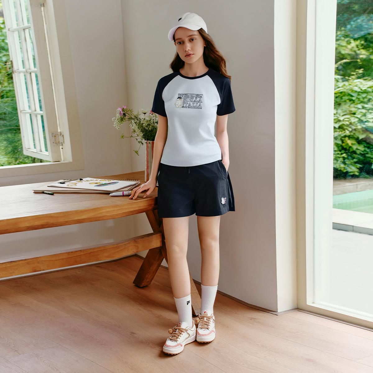 FILA X MOONGE WOMEN'S Woven Shorts