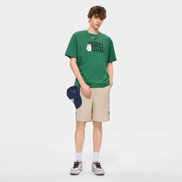 FILA X MOONGE UNISEX Knit T-Shirt