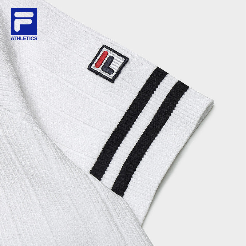 FILA CORE ATHLETICS TENNIS ELECTRONIC SWING Women Knit Sweater (White)