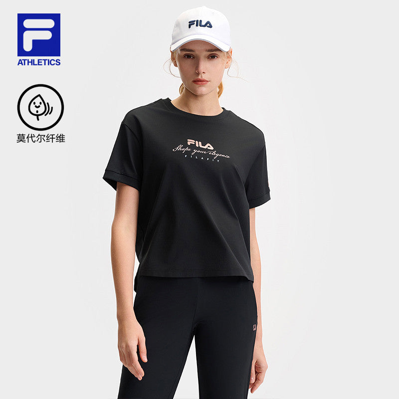 FILA CORE ATHLETICS FILA-FIT ARTE ELEGANTE Women Short Sleeves T