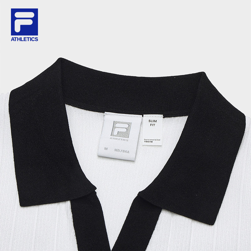 FILA CORE ATHLETICS TENNIS ELECTRONIC SWING Women Knit Sweater (White)