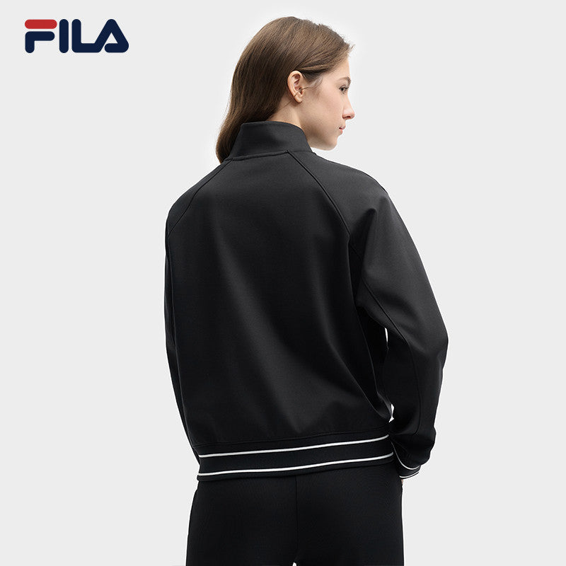 FILA CORE LIFESTYLE SETTANTA Women Woven Jacket (Black