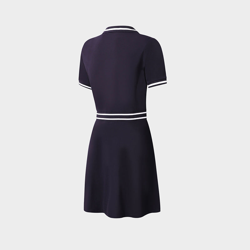 FILA CORE Women's TENNIS HYPER MONOCROME Dress in Navy