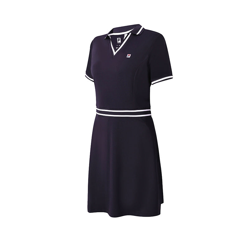 FILA CORE Women's TENNIS HYPER MONOCROME Dress in Navy