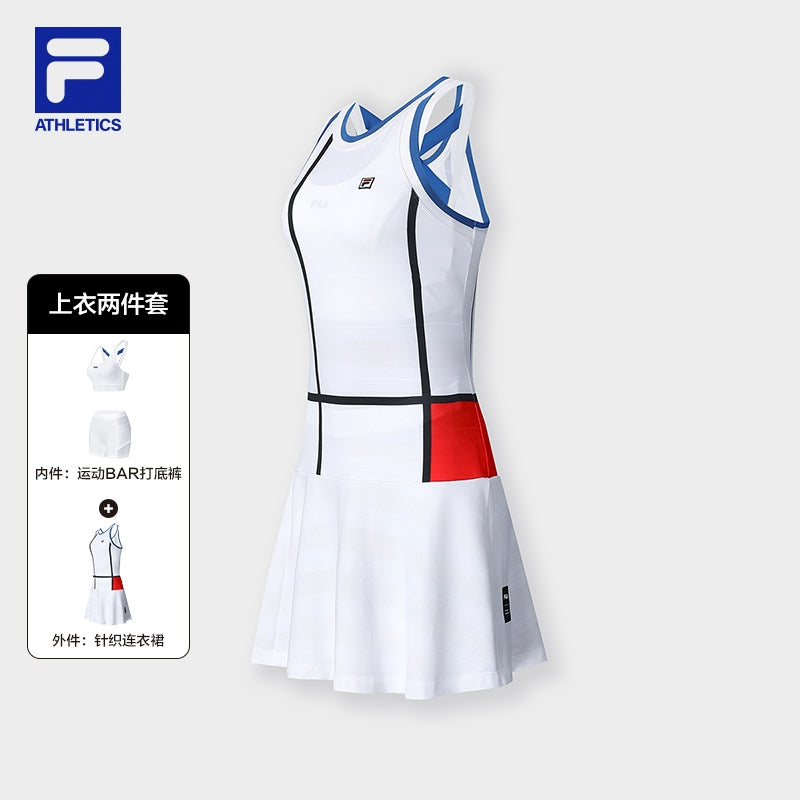 FILA CORE ATHLETICS TENNIS Women Dress in White – FILA SG