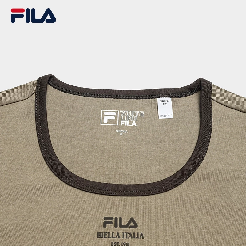 FILA CORE LIFESTYLE FILA ORIGINALE Football Culture Women Short Sleeves T-Shirt