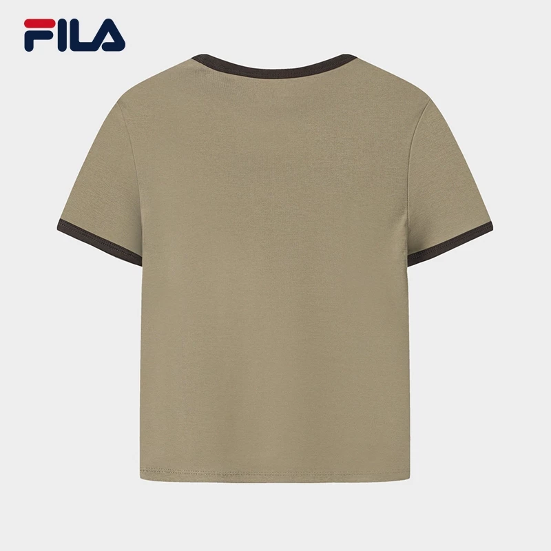 FILA CORE LIFESTYLE FILA ORIGINALE Football Culture Women Short Sleeves T-Shirt