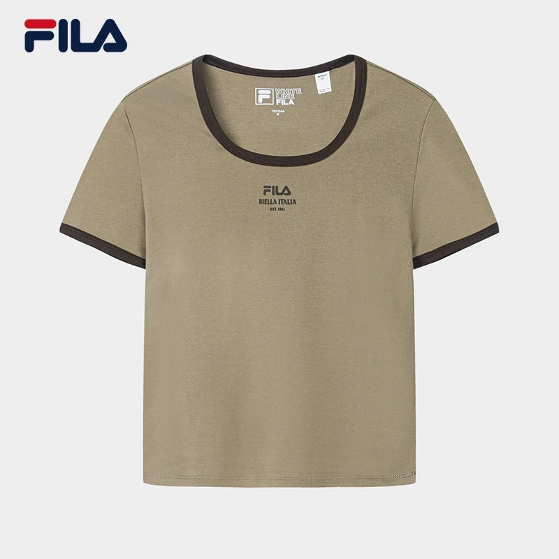 FILA CORE LIFESTYLE FILA ORIGINALE Football Culture Women Short Sleeves T-Shirt