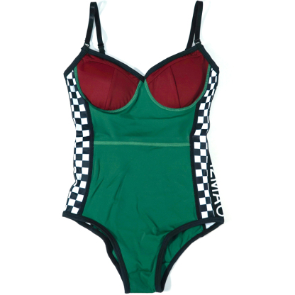 Retro Green Swimwear