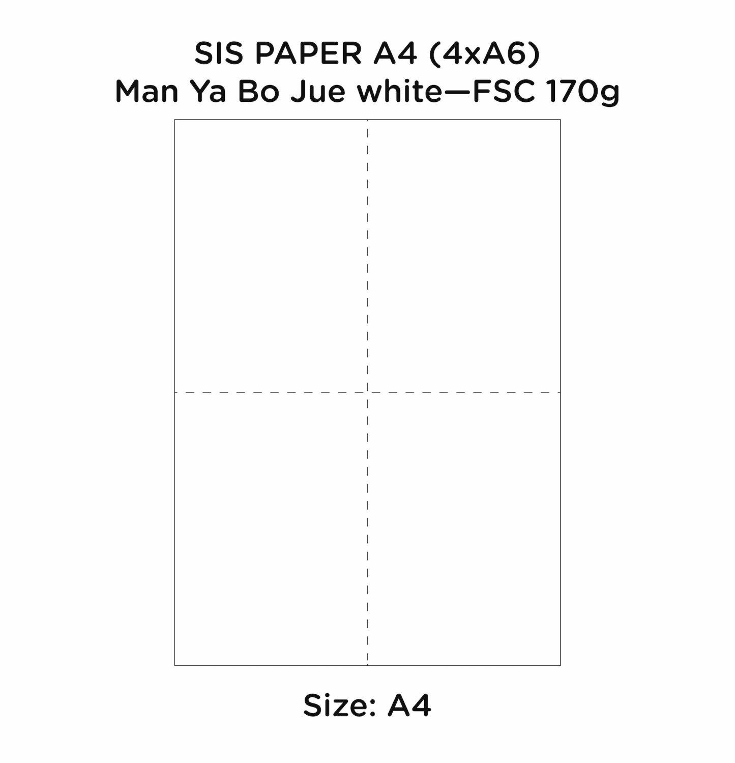 371439-01 SIS PAPER 170g A4 (4xA6)