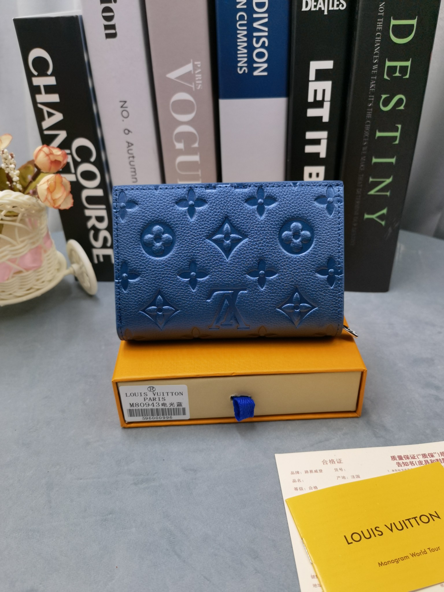 上品で大人可愛いミニ財布♪LV☆ポルトフォイユ クレア☆