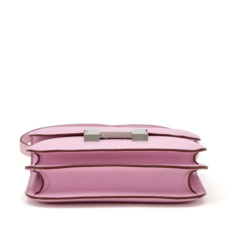 Hermès モーブ シルベストル エプソム コンスタンス 18 パラジウム ハードウェア、2022